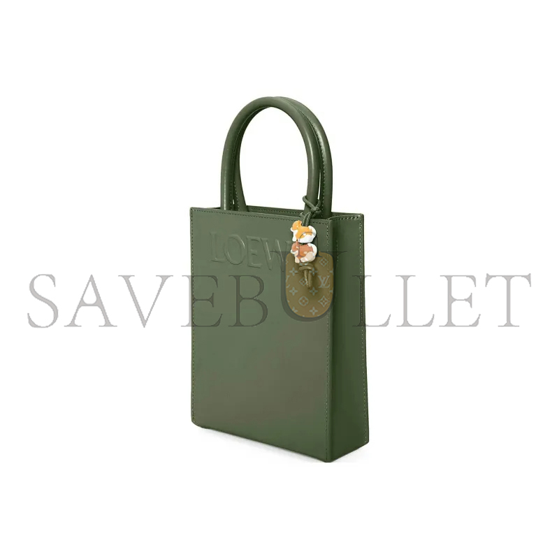 L0ew* standard a5 tote in shiny calfskin a563s30x08-1869 (21*17*6cm)