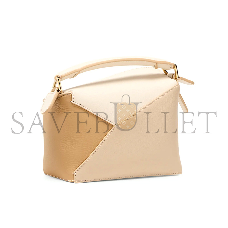 L0ew* mini puzzle edge bag in classic calfskin a510p60x38-565 (18*12.5*8cm)