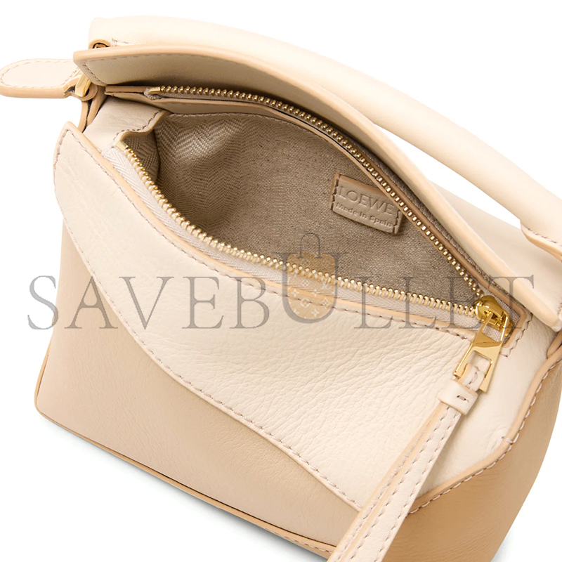 L0ew* mini puzzle edge bag in classic calfskin a510p60x38-565 (18*12.5*8cm)