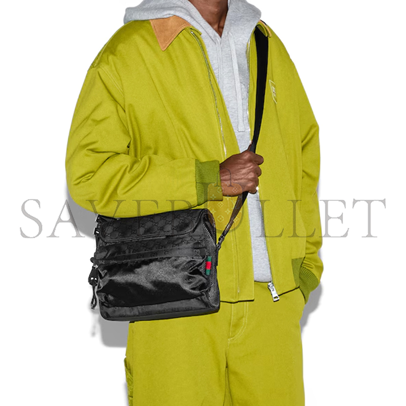 G*u*i nexus medium crossbody bag 816820 (27*21*13cm)