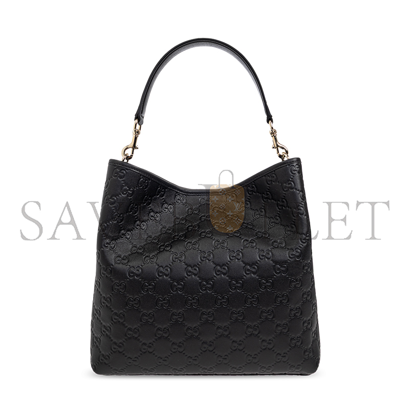 G*u*i gg emblem bucket bag 815103 (25*25*15.5cm)