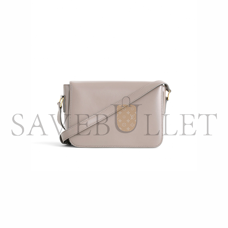 CELIN SMALL TEEN TRIOMPHE BAG IN SHINY CALFSKIN 188423BF4.10BL (18.5*14*6cm)