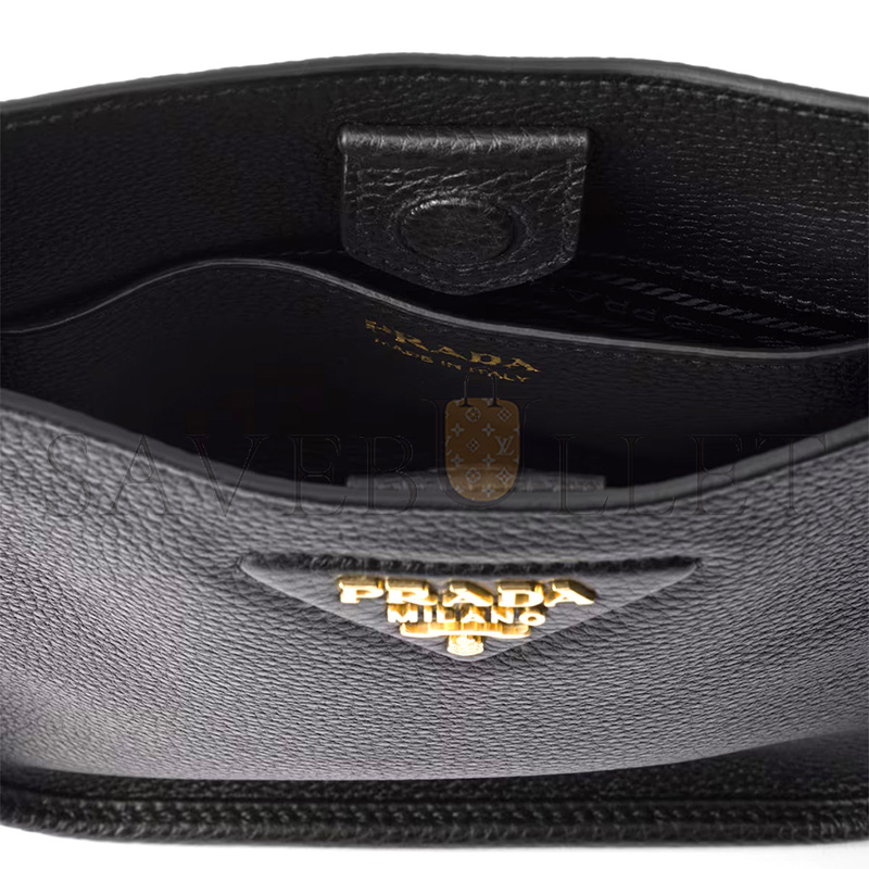 Pra*a leather mini shoulder bag 1bh191 (20*19*6cm)