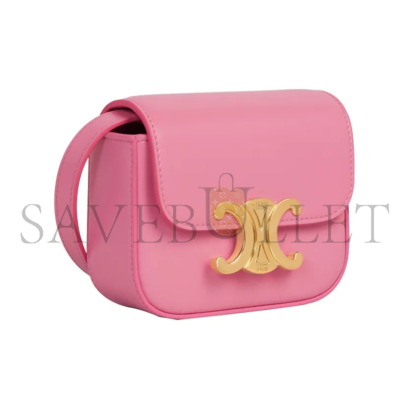 Ce**e mini claude in shiny calfskin 10i513dpv.25fo (11*8*4cm)