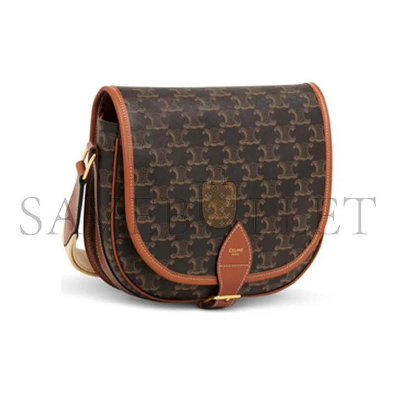 Ce**e crossbody bag in canvas and calfskin 196932bzj.04lu (23*21*8cm)