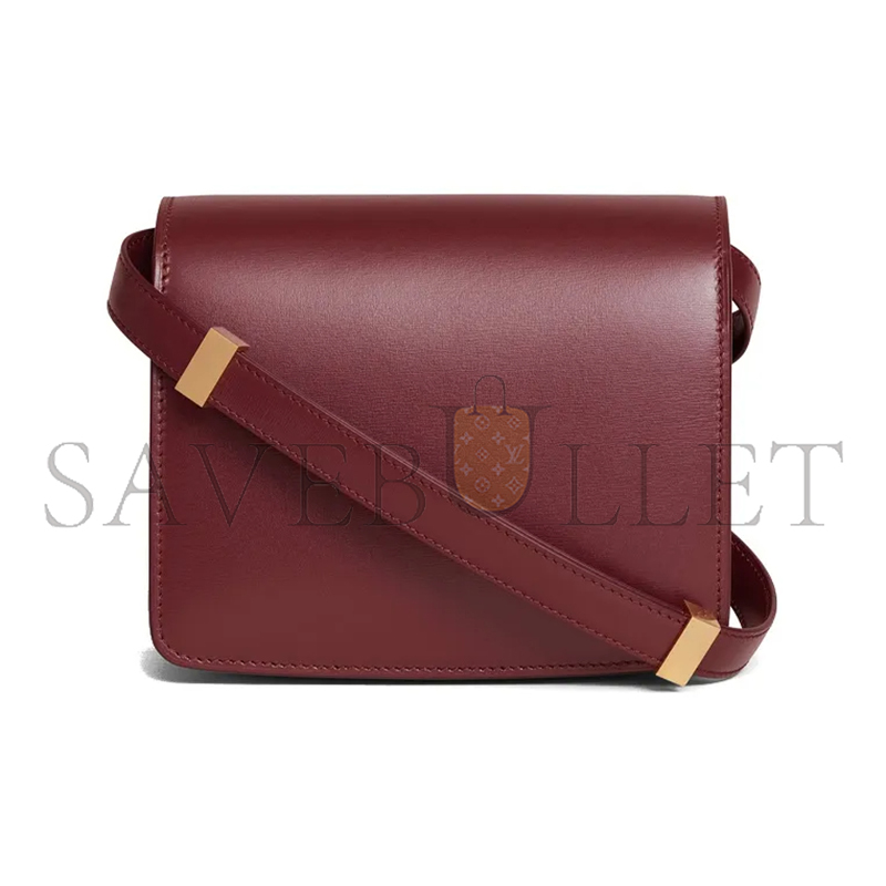 Ce**e small shoulder bag in classic polishing calfskin 189183dls.28bd (16*13*7cm)