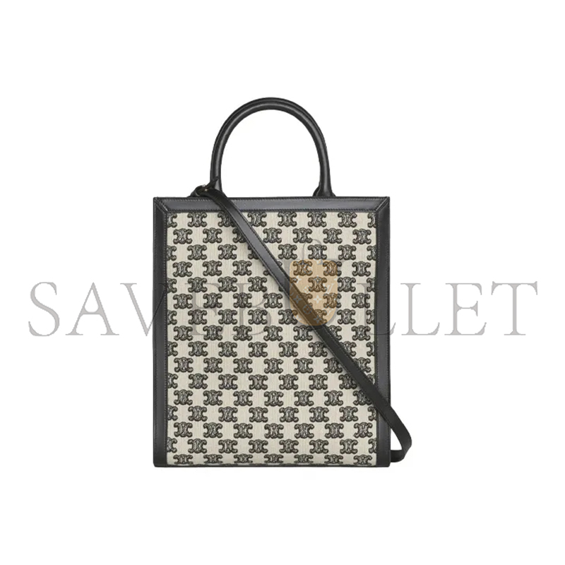 Ce**e mini vertical cabas in triomphe canvas with Ce**e print 194352cs8.38no (33*28.5*8cm)