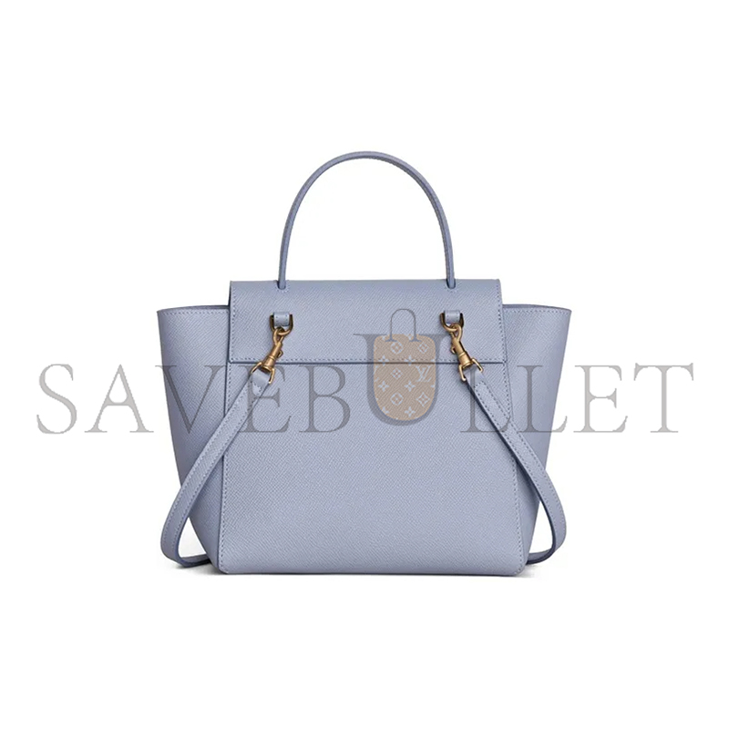 Ce**e belt nano bag in grained calfskin 189003zva.07au (20*20*10cm)