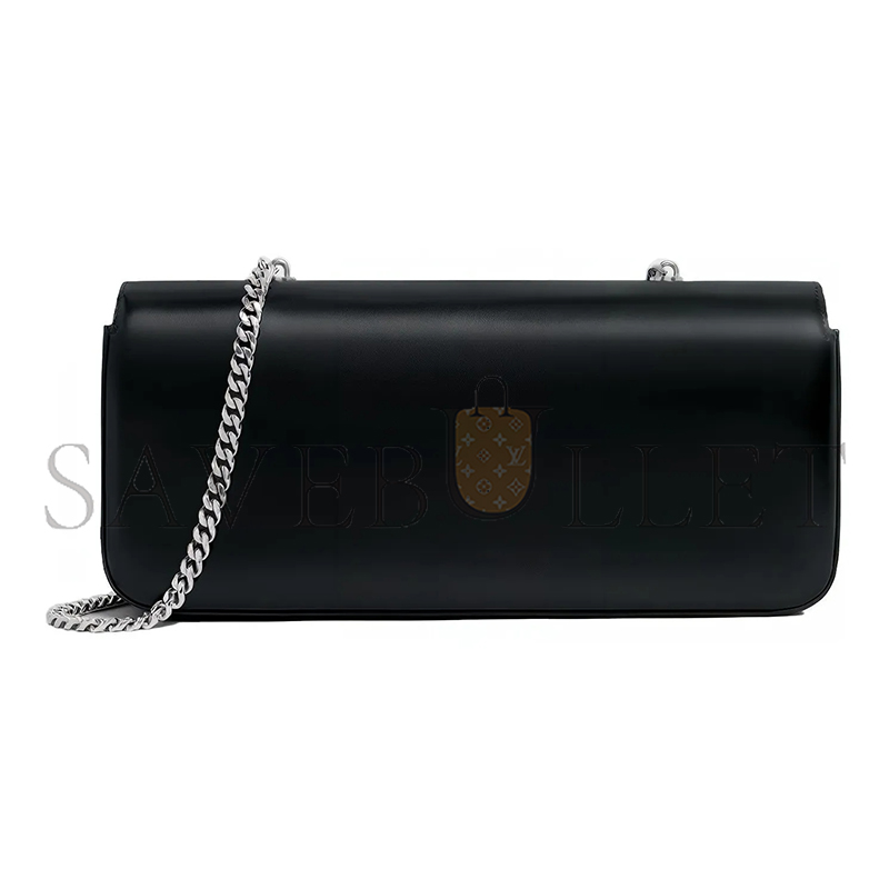 Ce**e chain shoulder bag in triomphe canvas glossy calfskin 197413bf4.38si (33*13*5cm)