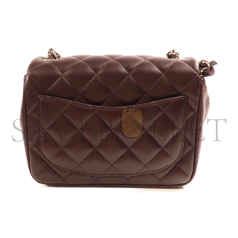 Ch*el classic 17 matelasse shoulder bag 307129 (16*13*7cm)