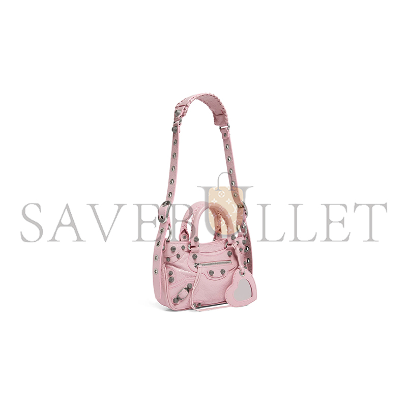 Ba*len*cia*ga neo cagole shoulder bag in light pink 7515231vg9y6904 (29.2*23.8*5cm)