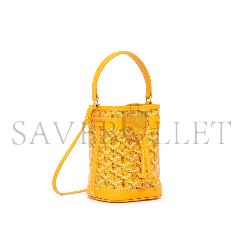 Go*ard petit flot mini bucket bag peflotminty08cl08p (17.5*12*10cm)