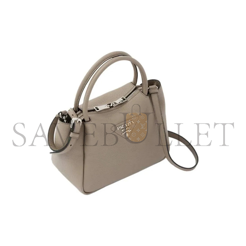 Pra*a galleria small saffiano-leather tote bag 1bc145 (23*21*10cm)