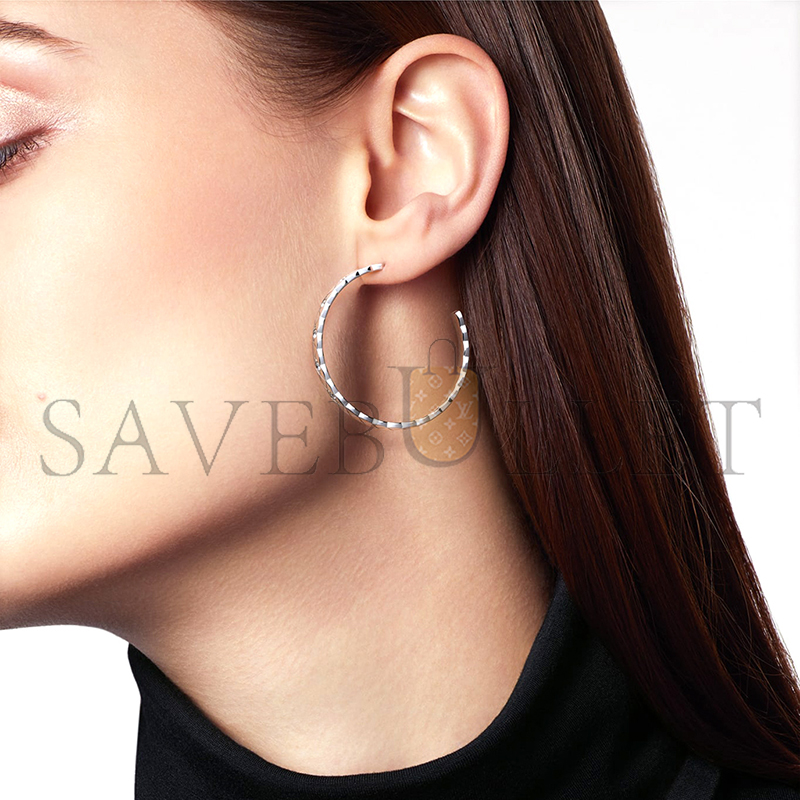 Ch*el coco crush hoop earrings j12094