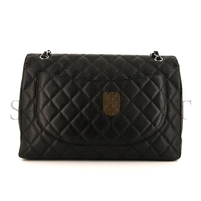 Ch*el master jumbo classic caviar extra large double flap shoulder bag 239627 (33*23*10cm)