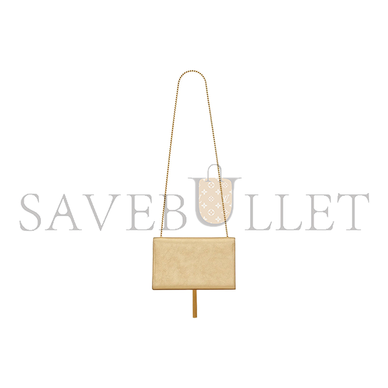Y*L metallic calfskin kate monogram tassel chain wallet 354119duz0j8030 (24*15*7cm)