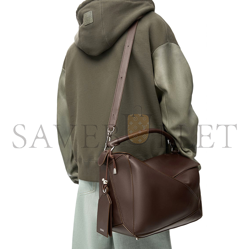 L0ew* large featherlight puzzle bag in nappa lambskin b510pnlx02 (33*21.5*14.7cm)