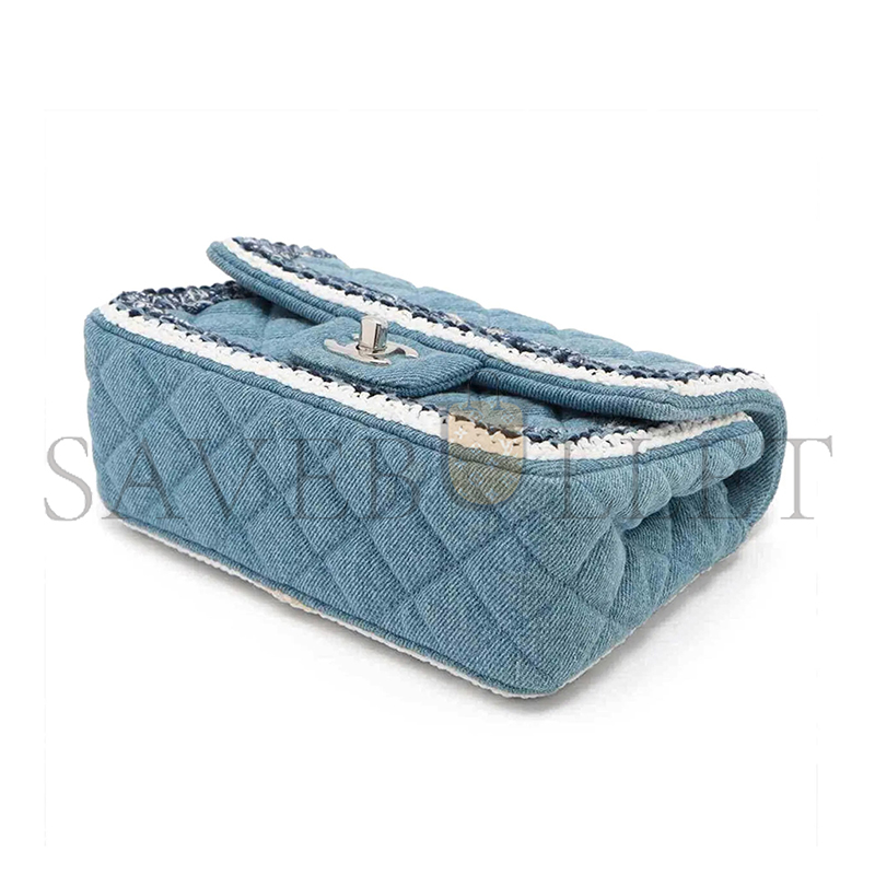 Ch*el denim quilted shoulder bag 239360 (20*12.4*7.1cm)