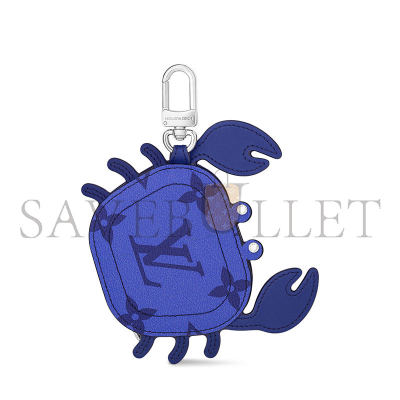 l0*is V*t0n lv crab bag charm m02217