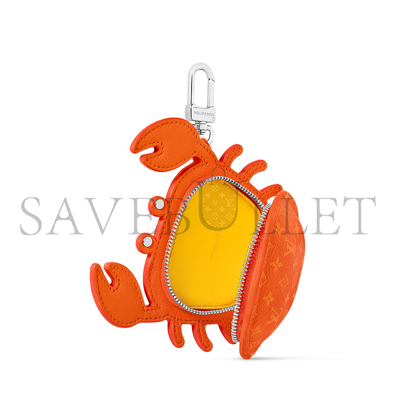 l0*is V*t0n lv crab bag charm m01929