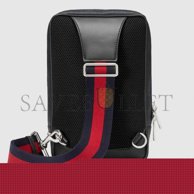 G*u*i gg black belt bag 478325 (27*17*8.5cm)