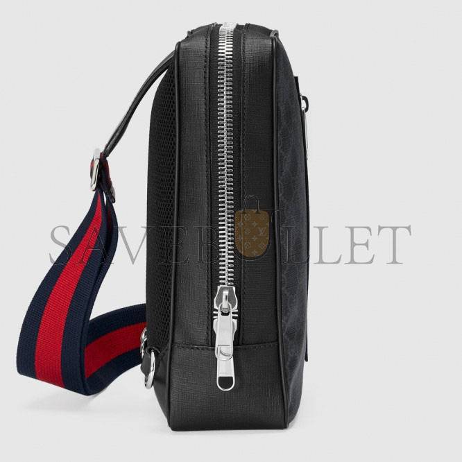 G*u*i gg black belt bag 478325 (27*17*8.5cm)