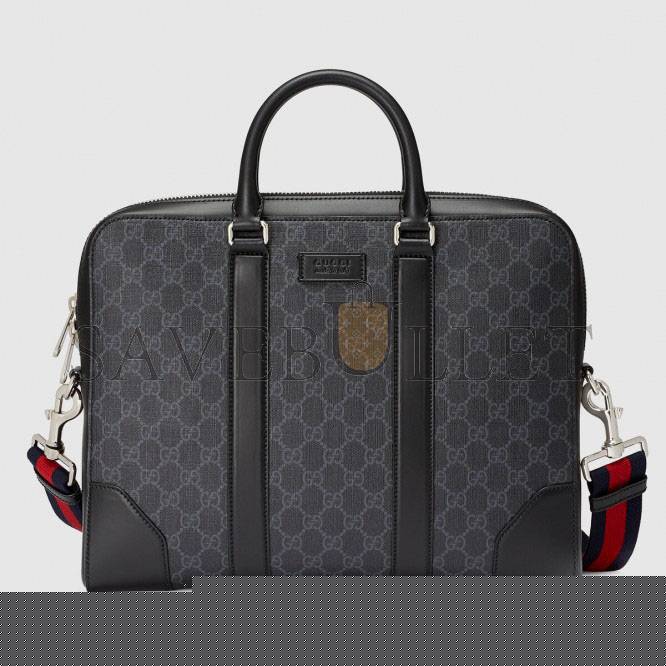 G*u*i gg black briefcase 474135 (36*28*7cm)