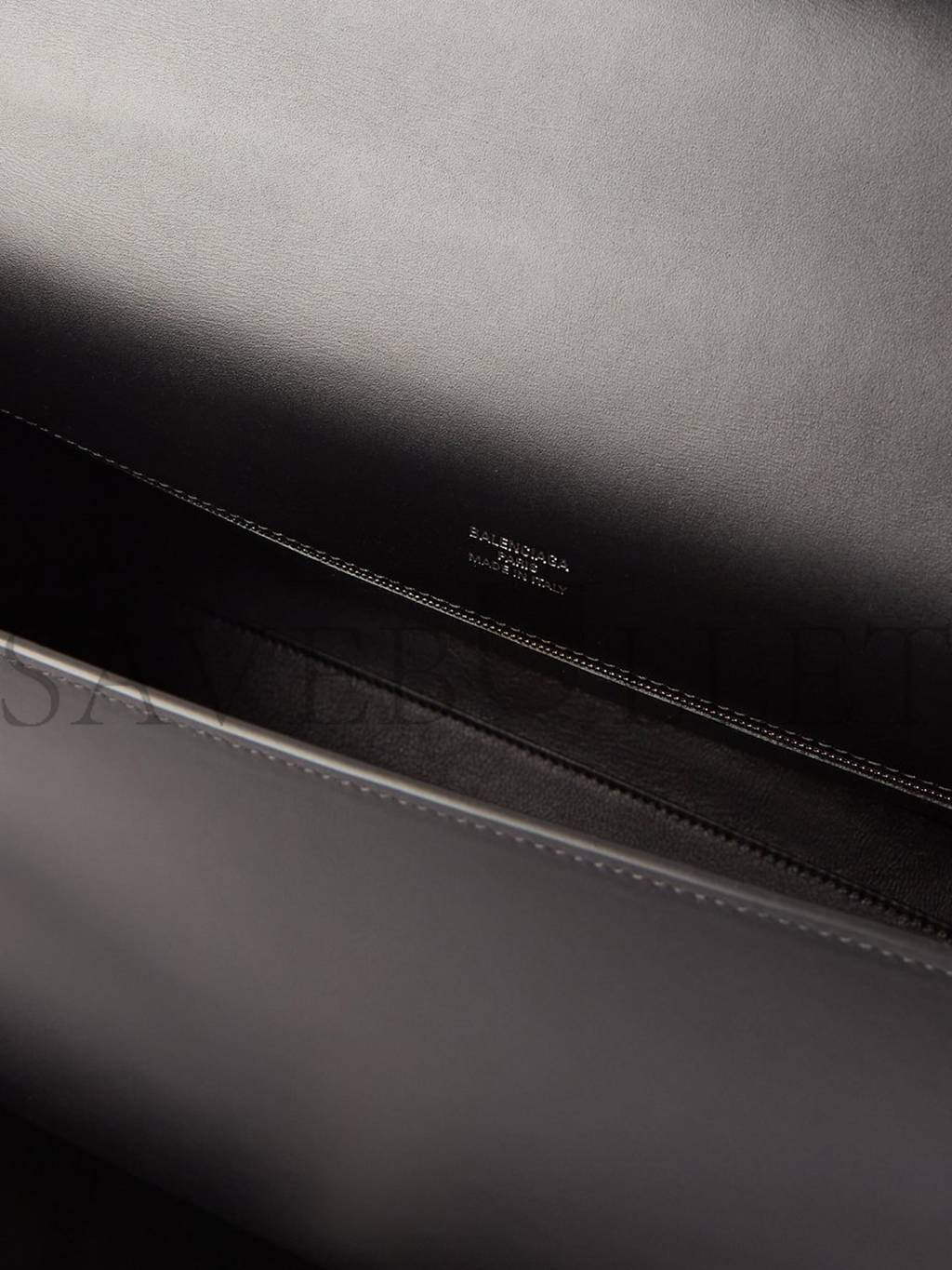 Ba*len*cia*ga black money leather handbag matchesfashion us (38.3*26.9*16.5cm)