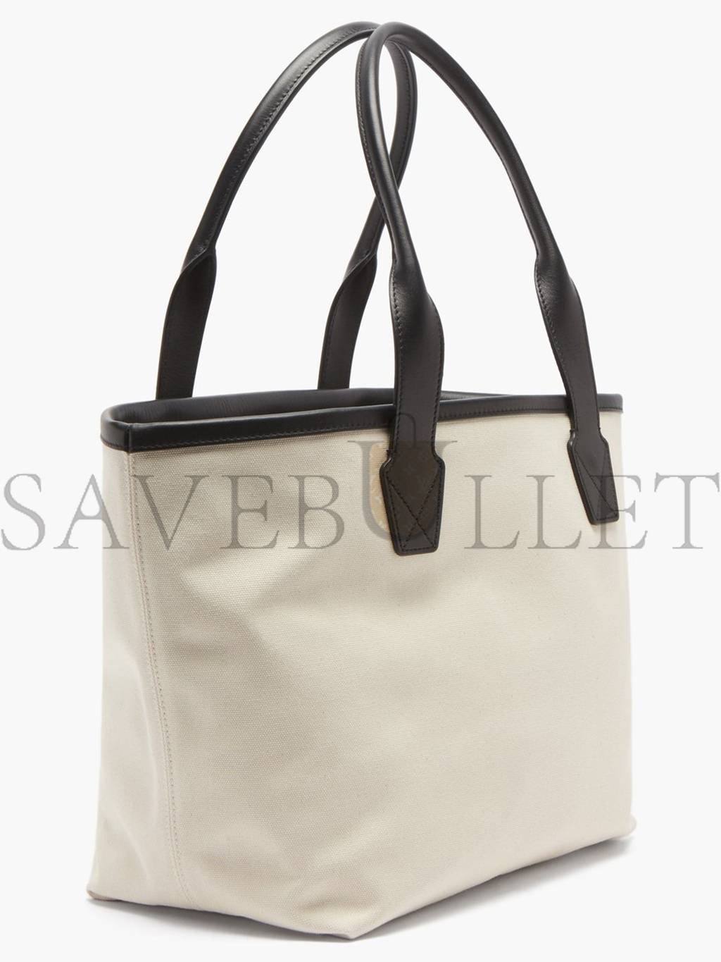 Ba*len*cia*ga neutral paris logo-print leather-trim canvas tote bag matchesfashion us (41.1*25.1*17.5cm)