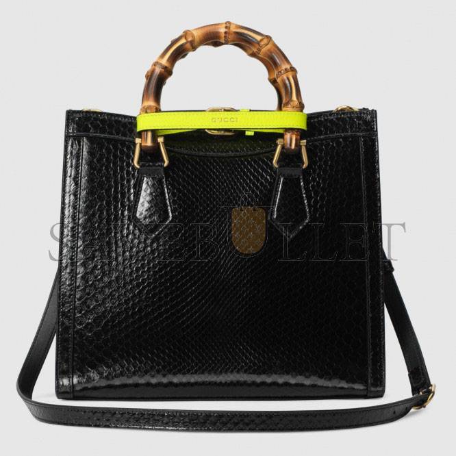 G*u*i diana small python tote bag660195 (27*24*11cm)