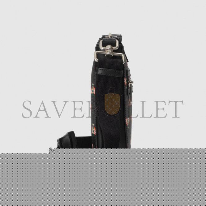 G*u*i bestiary messenger bag with bees 681021 (23.5*21*4.5cm)