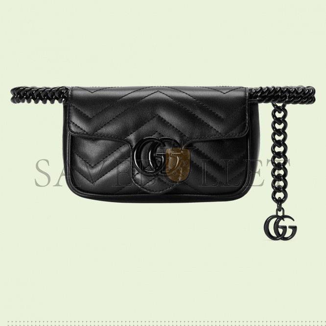 G*u*i gg marmont belt bag 699757 (16.5*10.2*5.1cm)