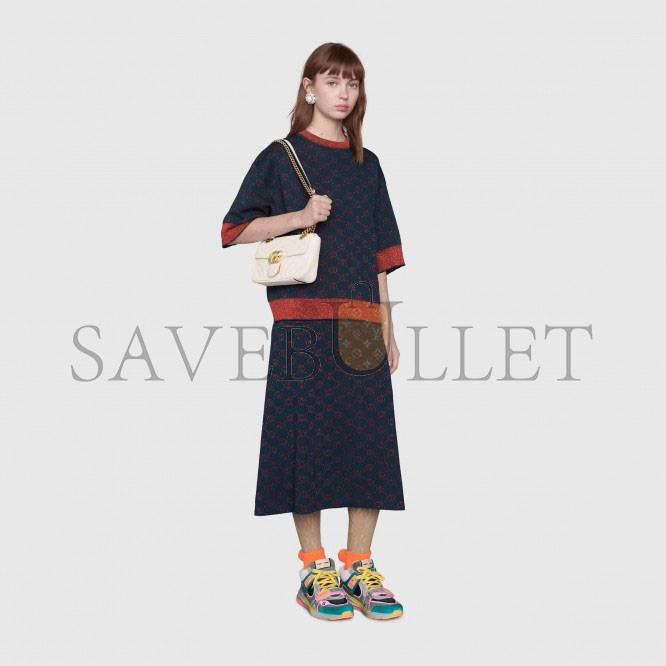 G*u*i gg marmont matelassÉ mini bag 446744 (23*14*6cm)