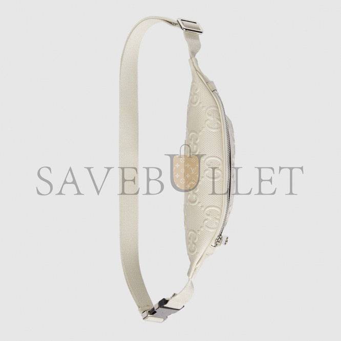 G*u*i gg embossed belt bag 658582 (23*13*5cm)