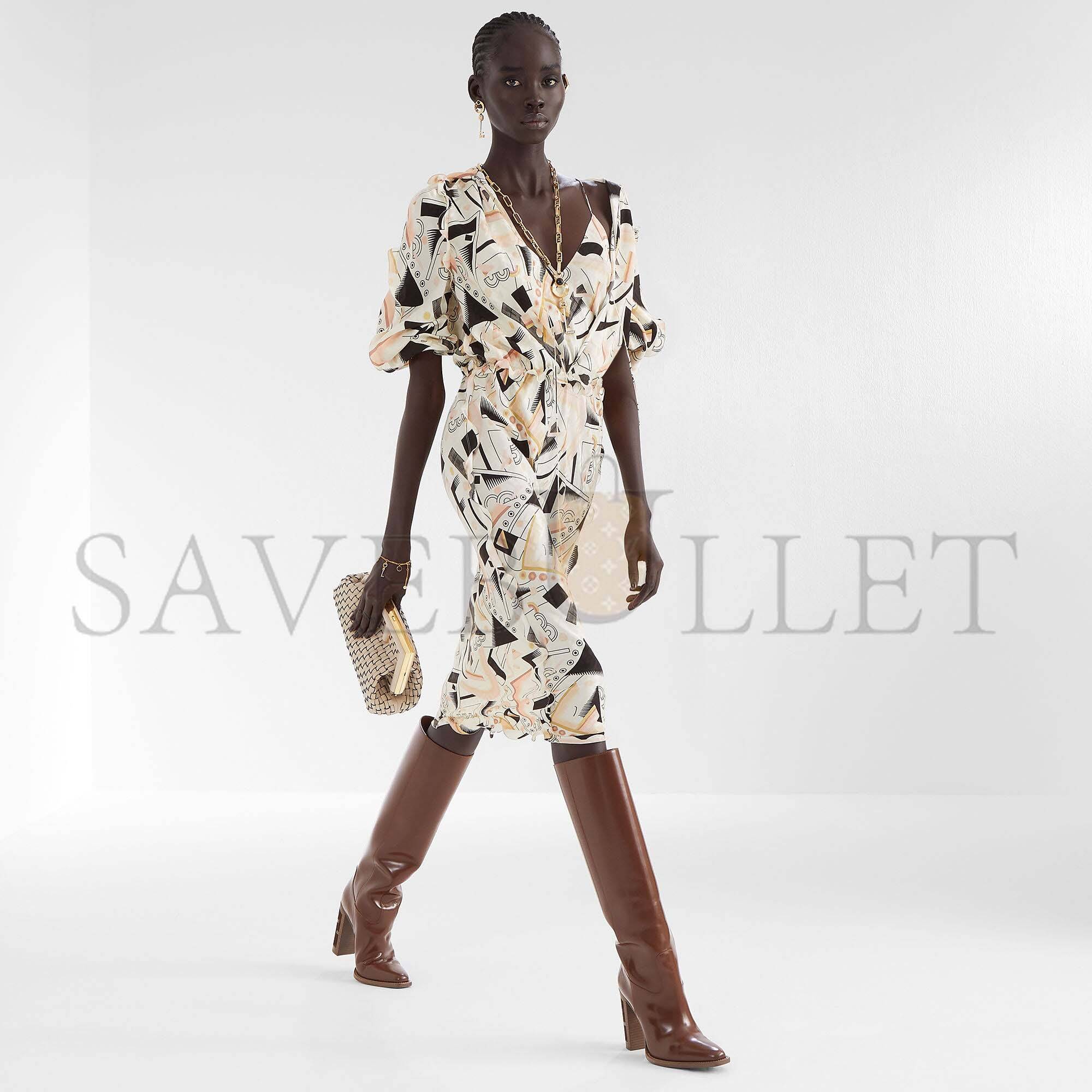 F**di first small - beige braided leather bag 8bp129aloxf19pn (26*18*9.5cm)