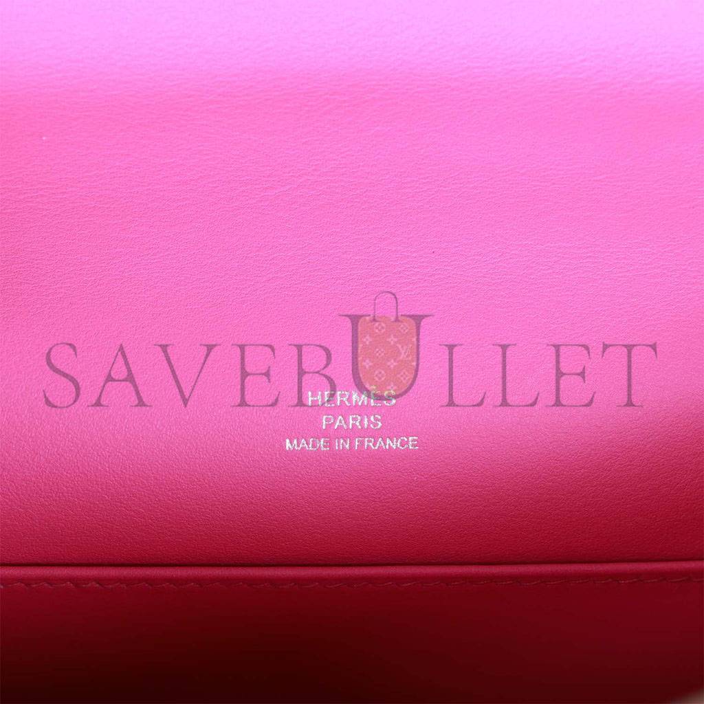 H**mes mini kelly pochette magnolia swift palladium hardware (22*14*7cm)