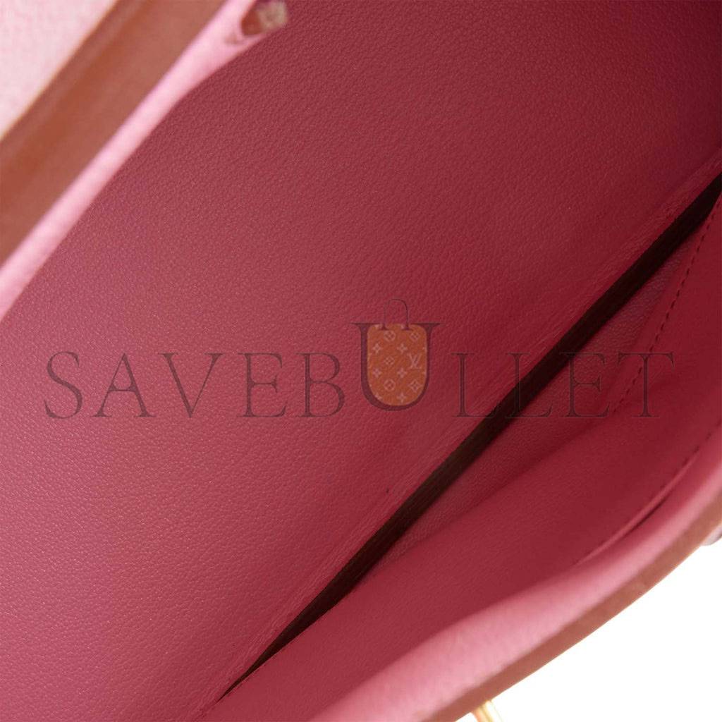 H**mes birkin 35 bubblegum togo gold hardware (35cm)