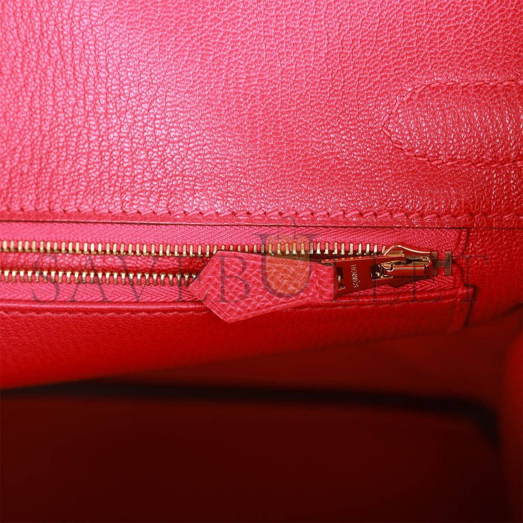 H**mes birkin 30 rose extreme epsom gold hardware (30cm)