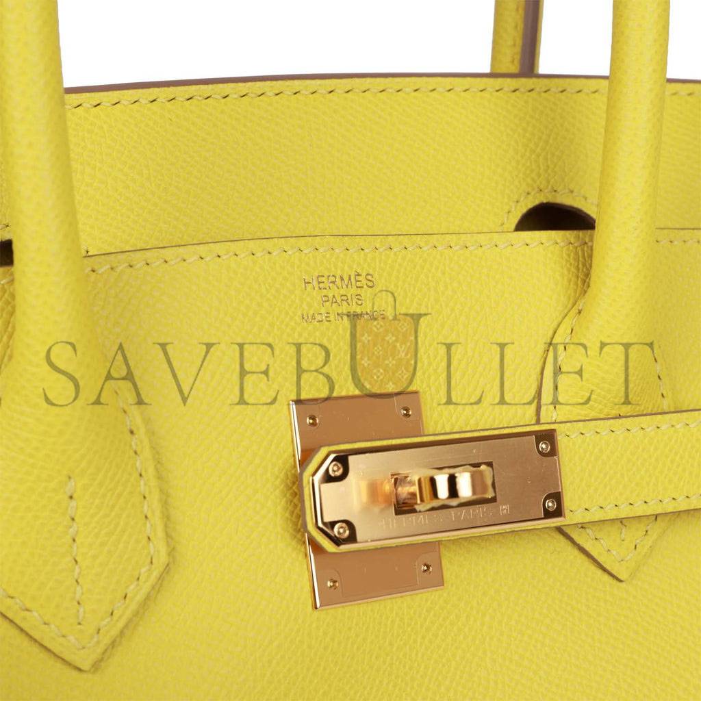 H**mes birkin 30 lime epsom gold hardware (30cm)