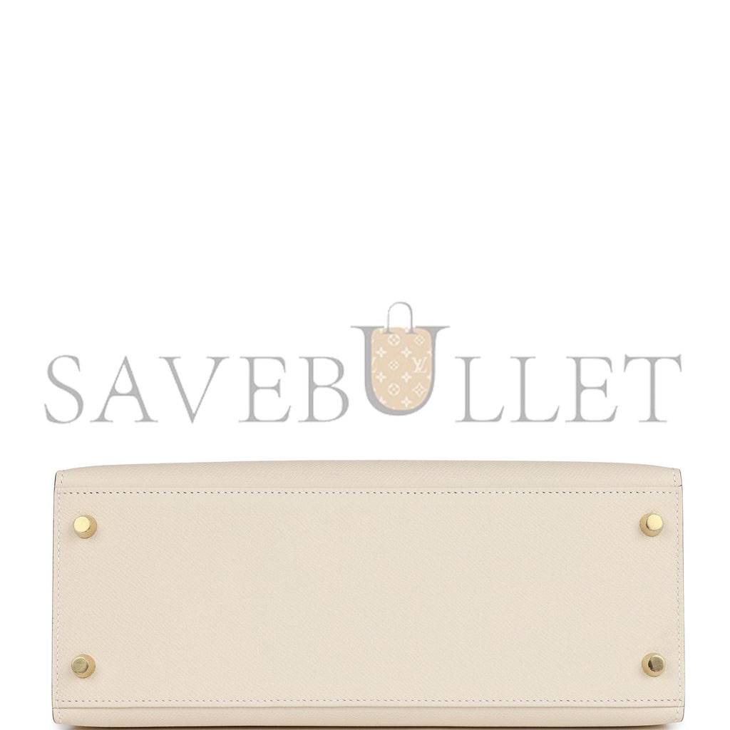 H**mes craie epsom sellier kelly 28cm gold hardware (28*21*12cm)