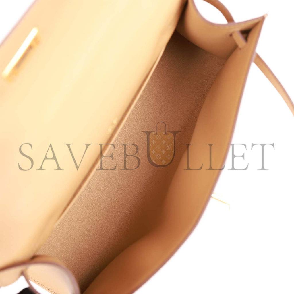 H**mes kelly pochette biscuit swift gold hardware (22*12*13cm)