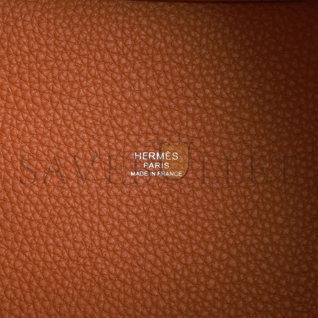 H**mes picotin lock 18 gold clemence palladium hardware (18*13*18cm)