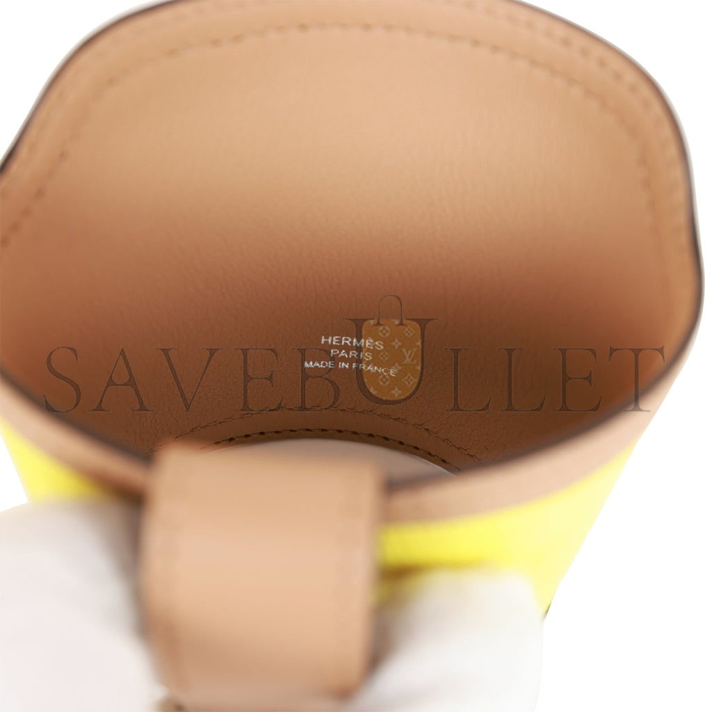 H**mes birkin cargo 35 jaune citron toile and chai swift palladium hardware 39728751083614 (35*28*18cm)