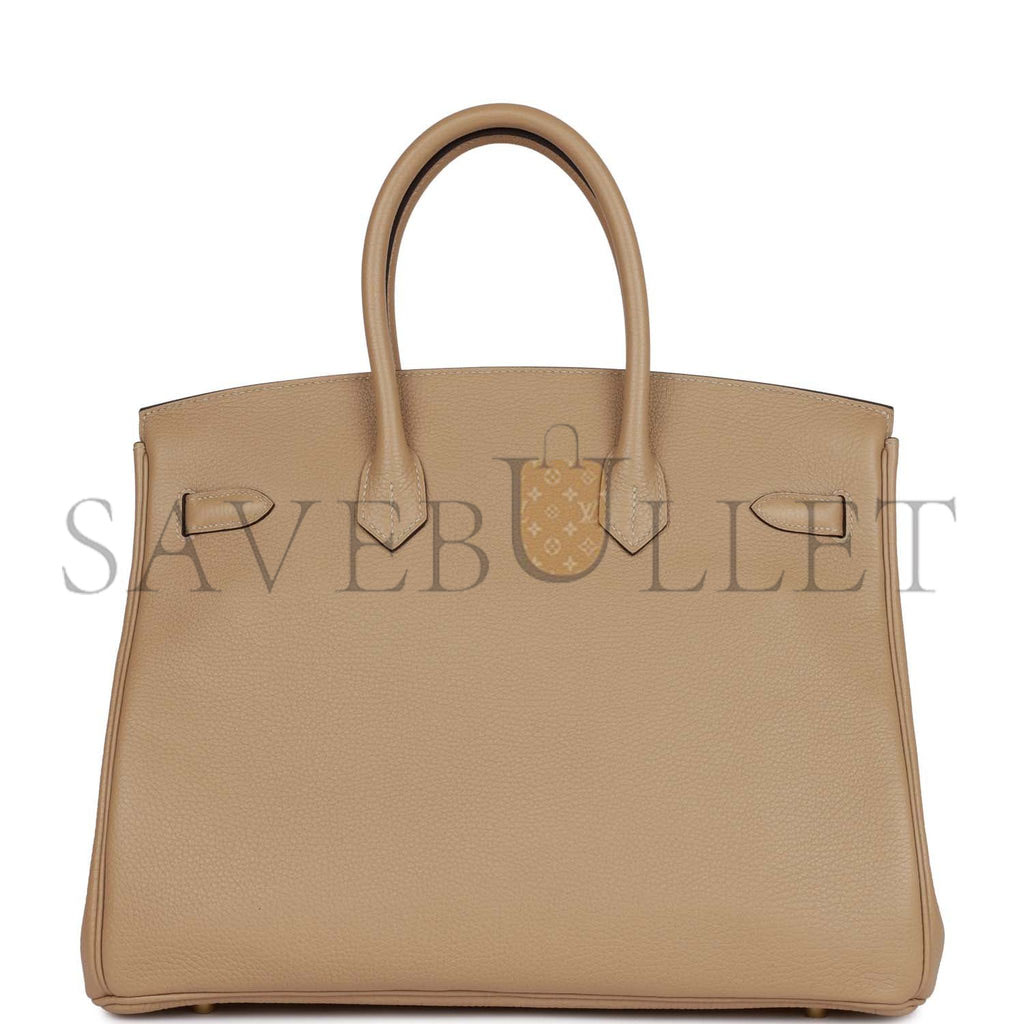 H**mes birkin 35 trench clemence gold hardware 39867966652510 (35cm)