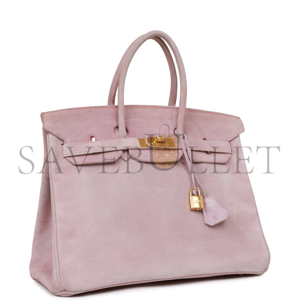 H**mes birkin 35 lilac doblis gold hardware (35cm)