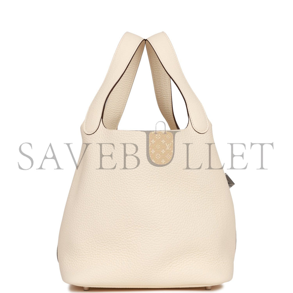 H**mes picotin lock 22 nata clemence palladium hardware (22*21*18cm)