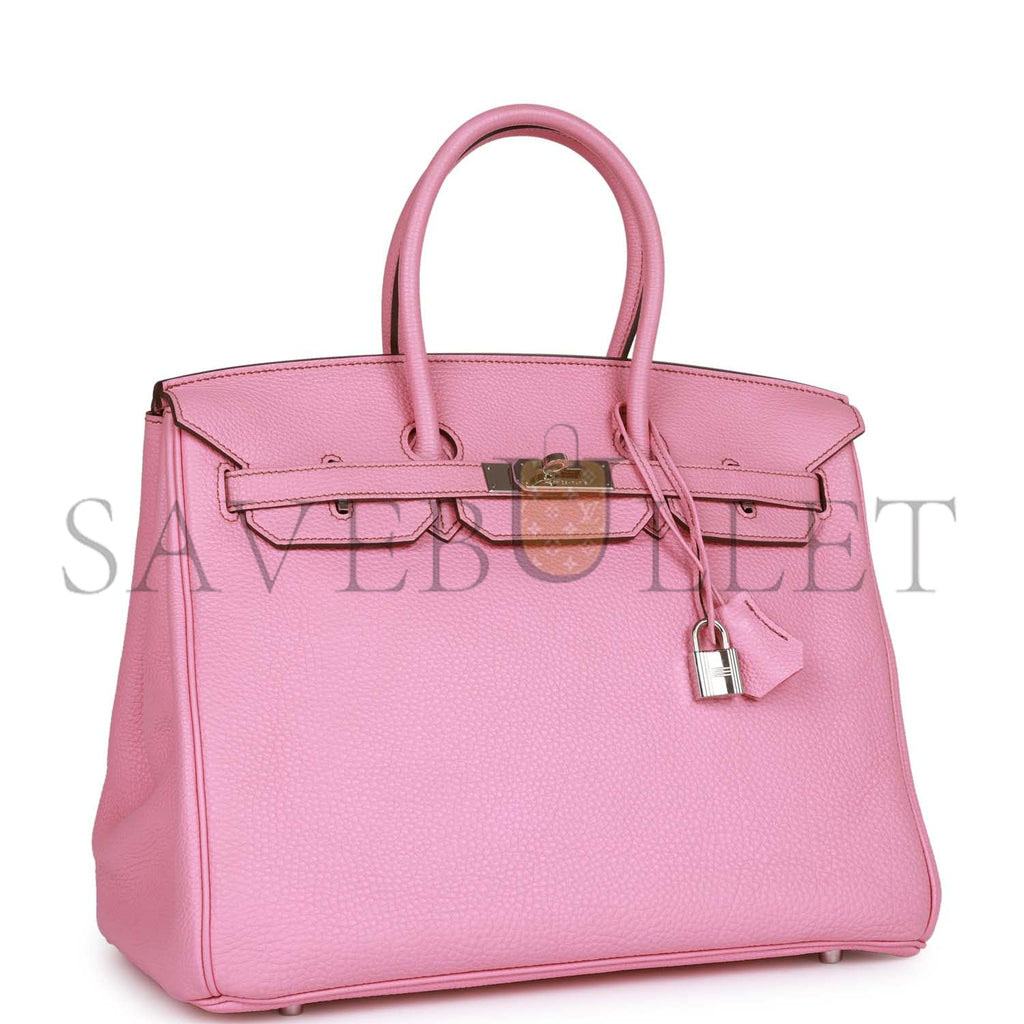 H**mes birkin 35 bubblegum togo palladium hardware (35cm)