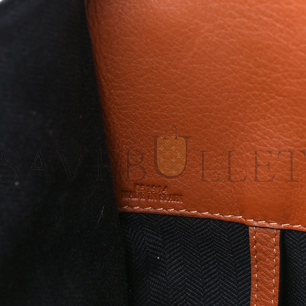 l*ew* calfskin small hammock shoulder bag tan (27*23*14cm)