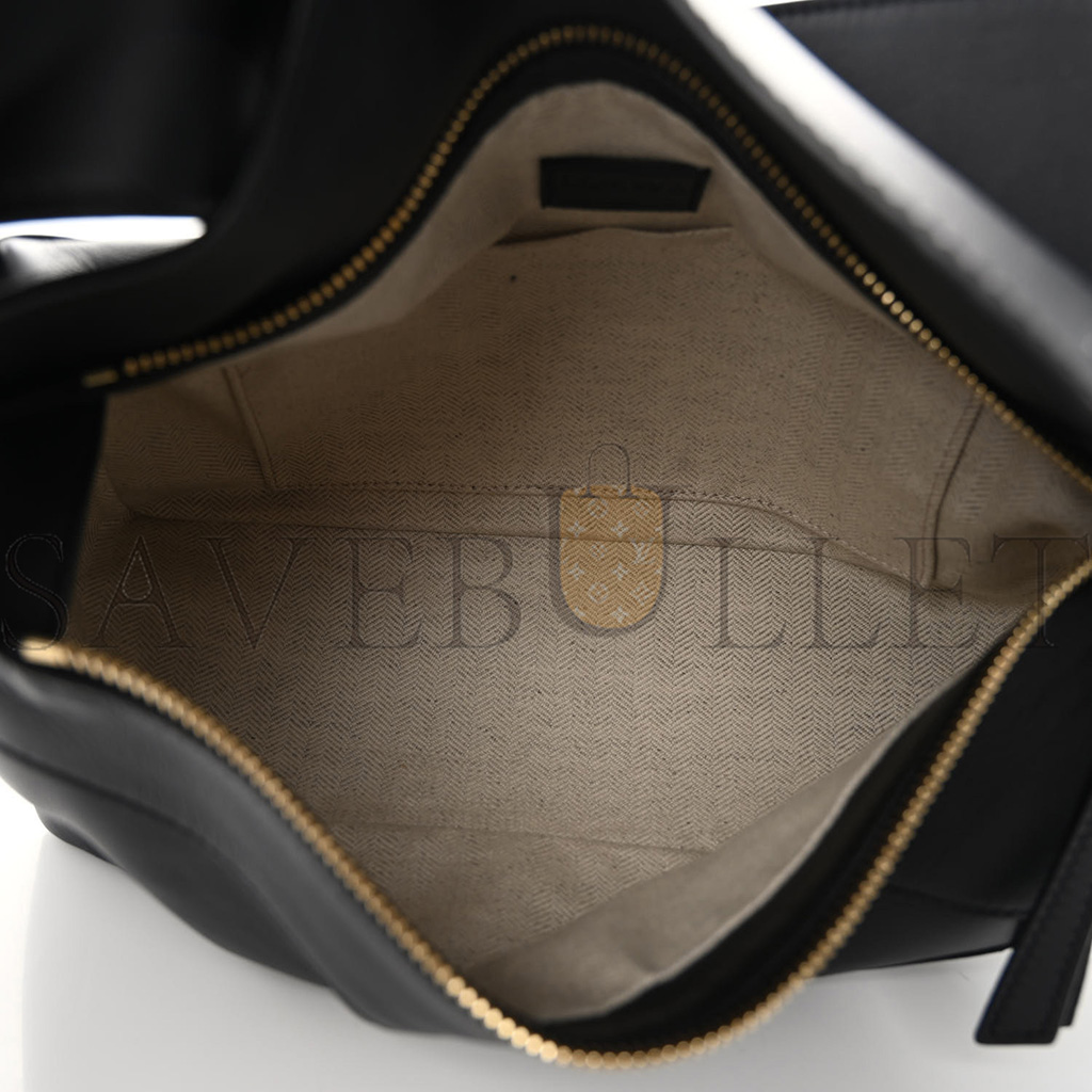 l*ew* calfskin puzzle hobo black (29*14*11cm)