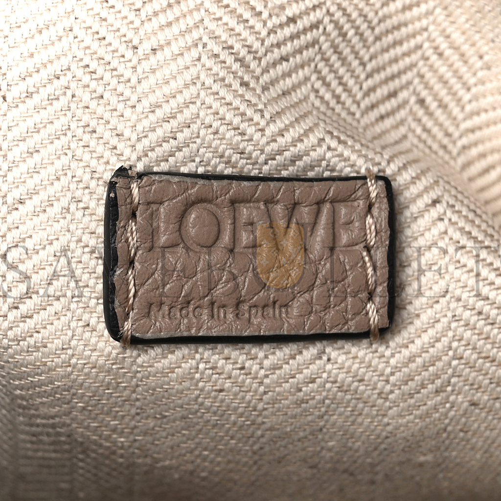 l*ew* calfskin mini puzzle bag sand mink (18*12.5*8cm)